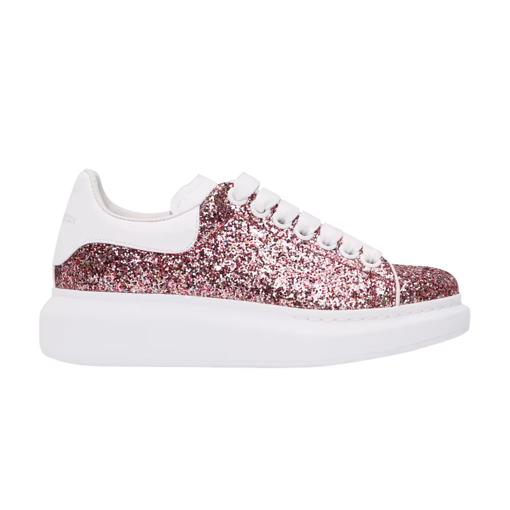 Alexander McQueen Women's Oversized Sneaker Glitter Disco