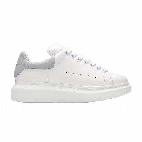 Alexander McQueen Wmns Oversized Sneaker 'White Dove Grey'