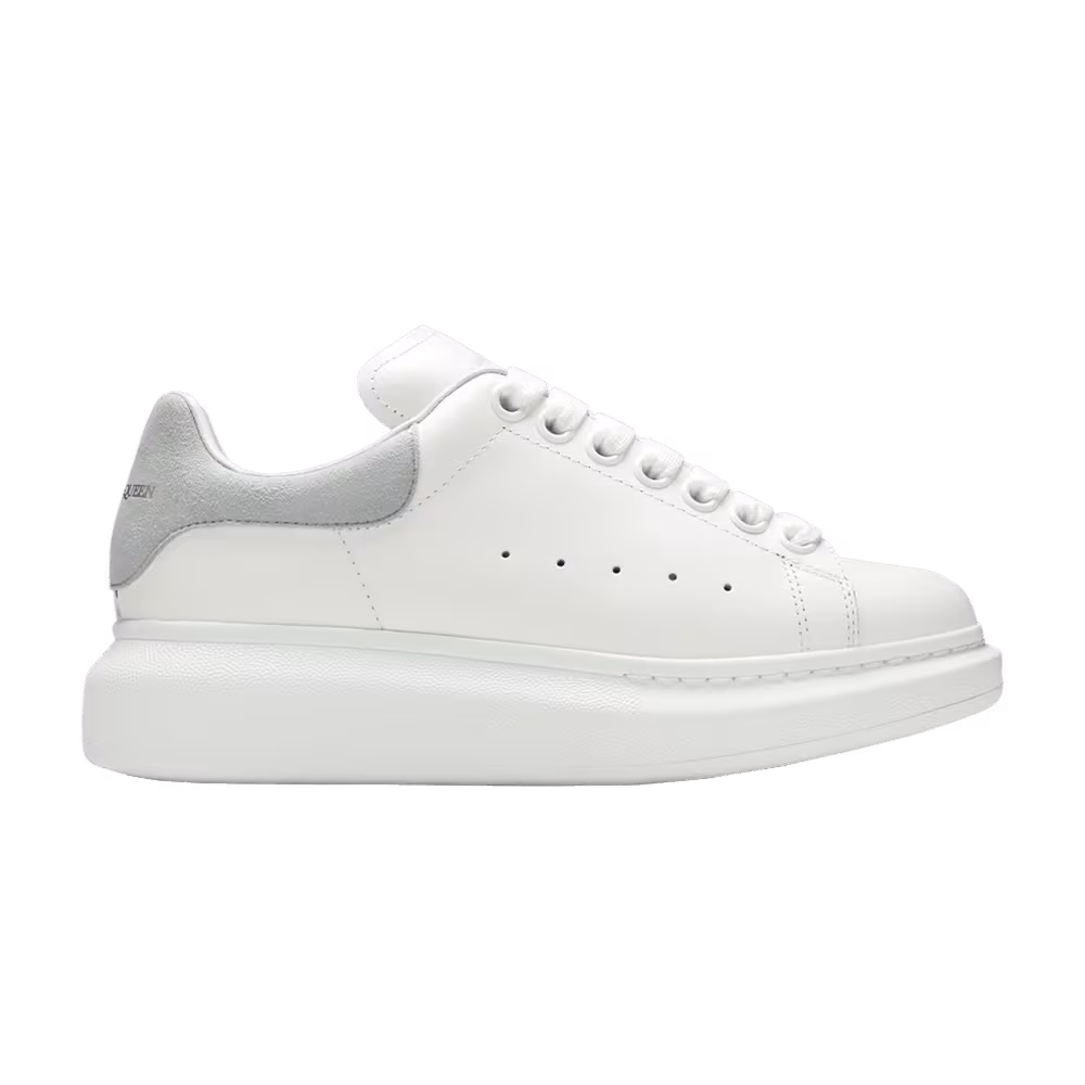 Alexander McQueen Women's Oversized Sneaker White Dove Grey