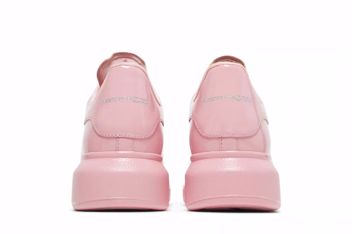 Alexander McQueen Women's Oversized Sneaker Pink, view 7
