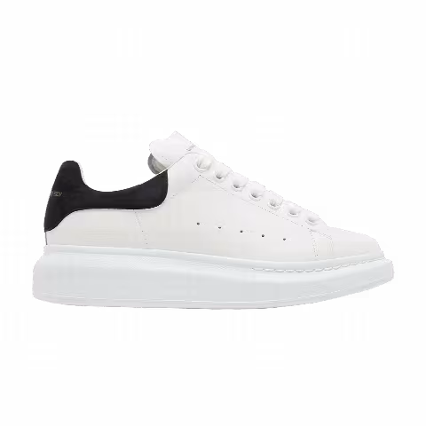Alexander McQueen Wmns Oversized Sneaker 'White Black'