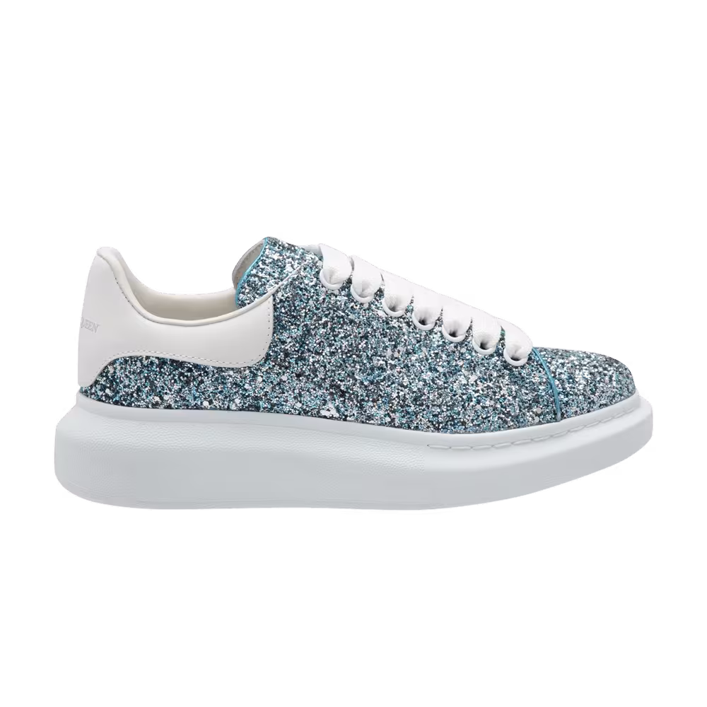 Alexander McQueen Women's Oversized Sneaker Galaxy Glitter