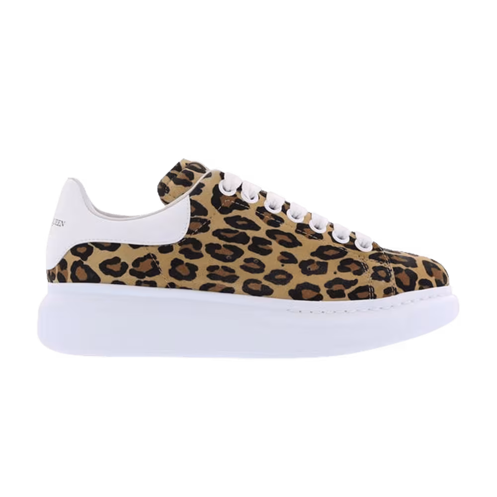 Alexander McQueen Women's Oversized Sneaker Leopard