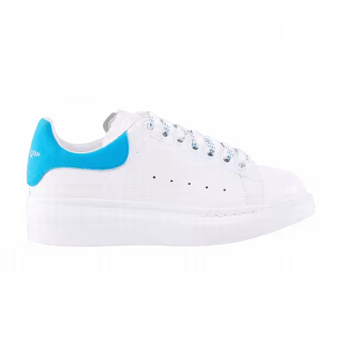 Alexander McQueen Wmns Oversized Sneaker 'White Blue'