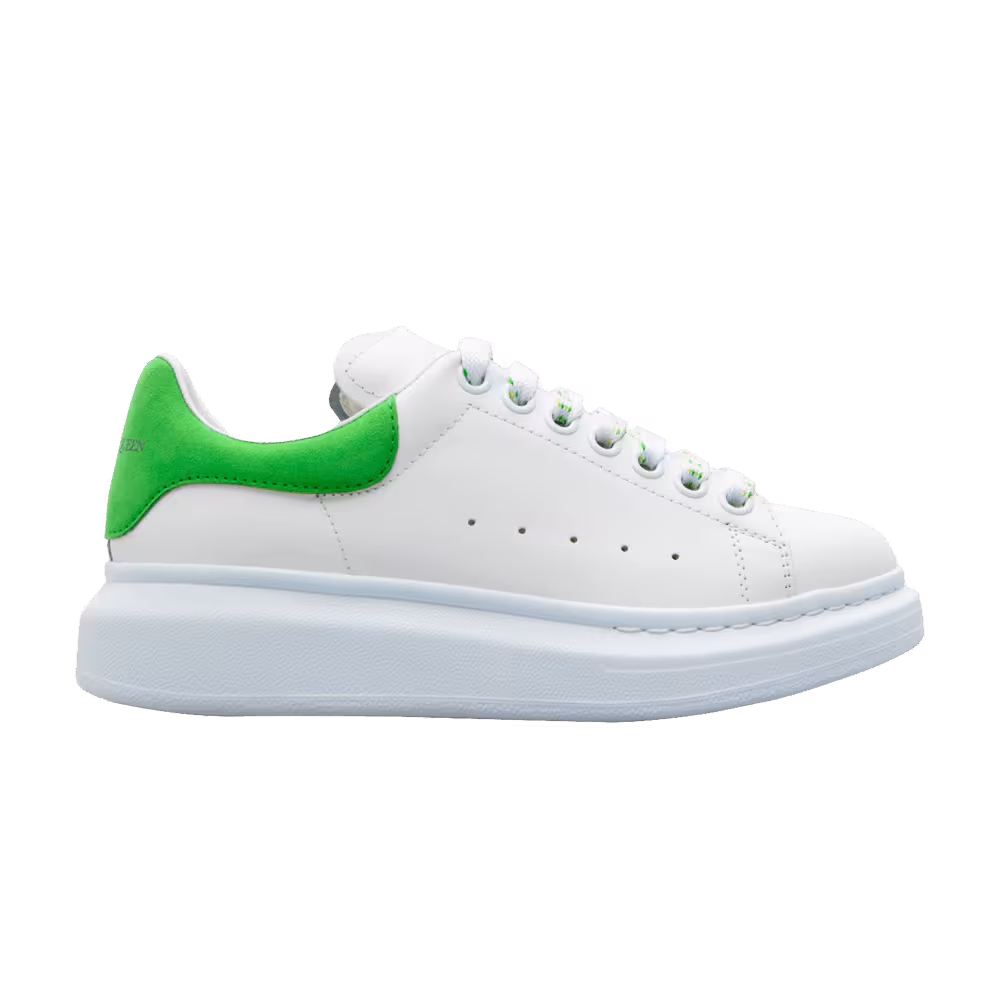 Alexander McQueen Women's Oversized Sneaker White Acid Green
