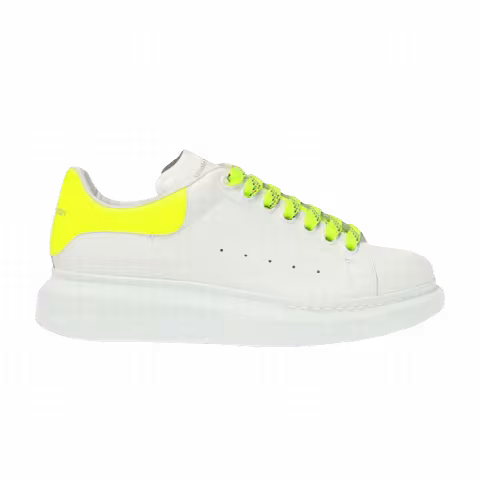 Alexander McQueen Wmns Oversized Sneaker 'White Fluo Yellow'