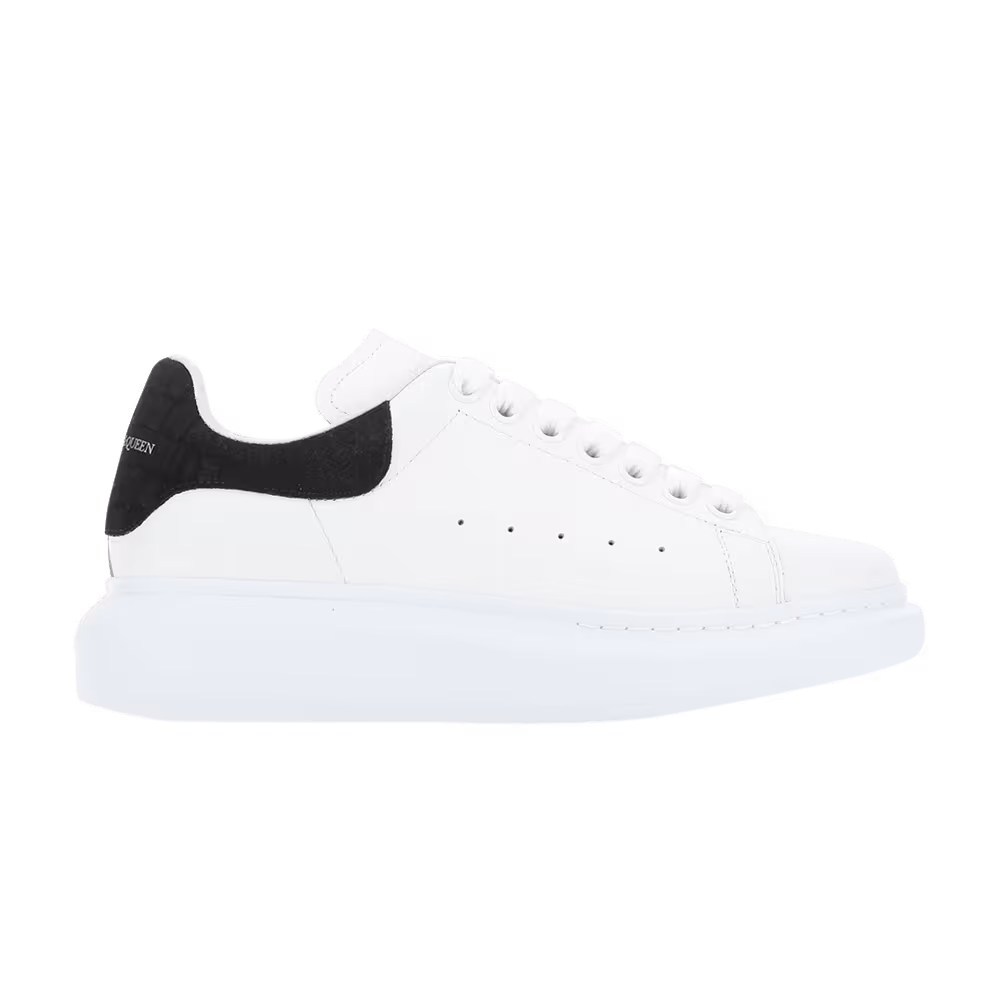 Alexander McQueen Women's Oversized Sneaker White Black