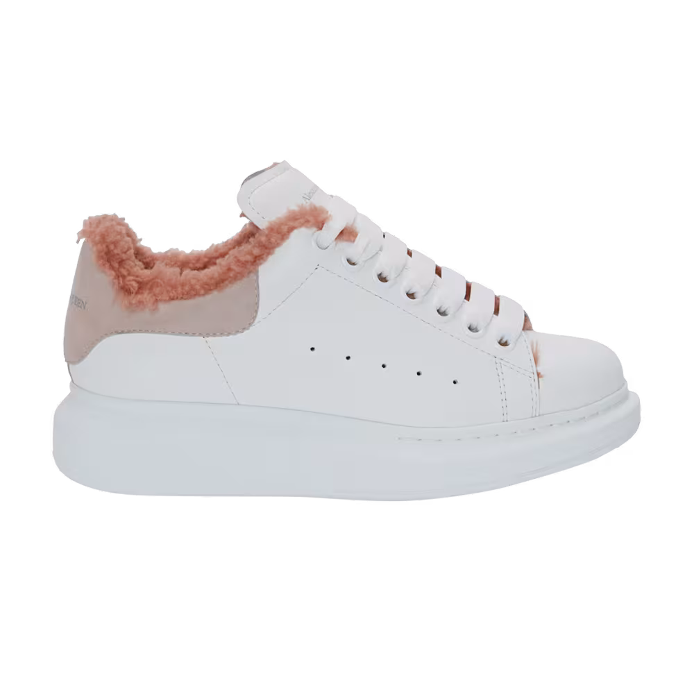 Alexander McQueen Women's Oversized Sneaker White Patchouli