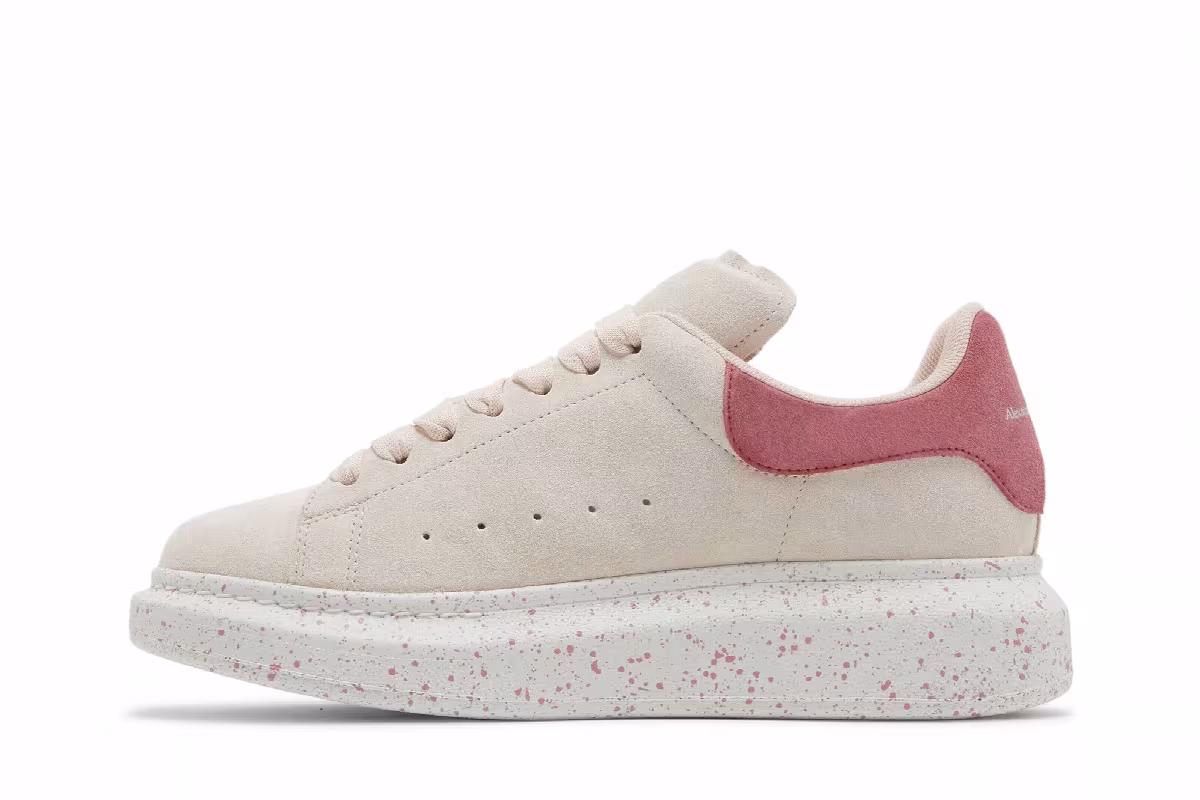 Alexander McQueen Women's Oversized Sneaker Tea Rose, view 4