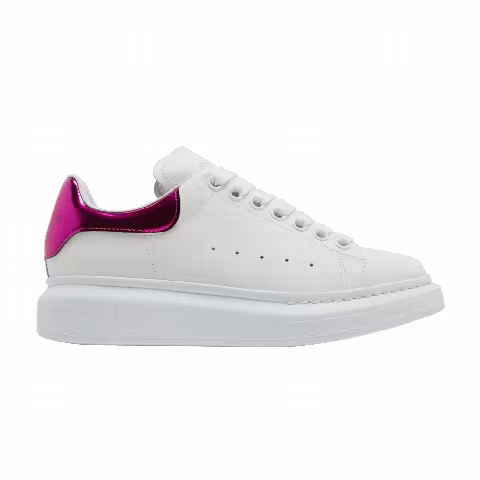 Alexander McQueen Wmns Oversized Sneaker 'White Printers Pink'