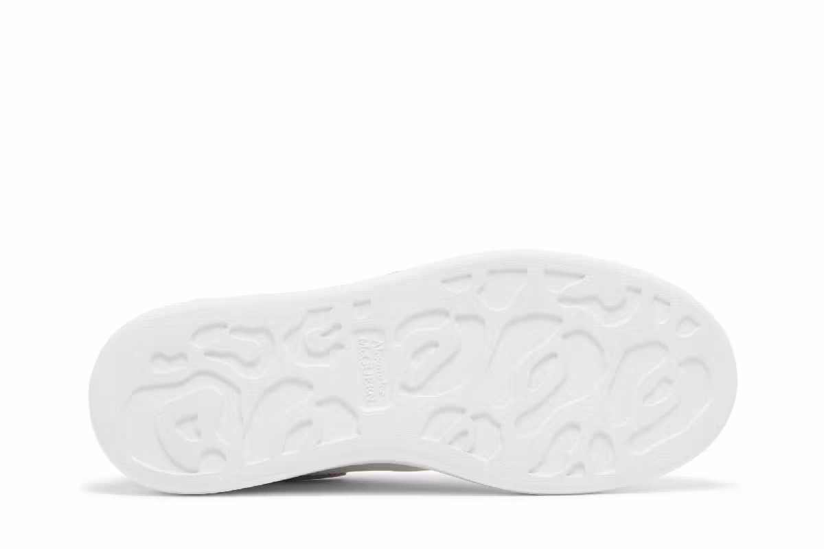 Alexander McQueen Women's Oversized Sneaker White Porcelain, view 5