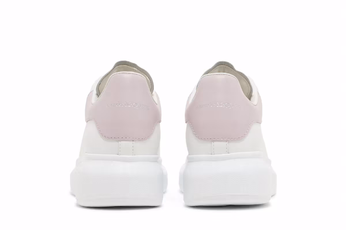 Alexander McQueen Women's Oversized Sneaker White Porcelain, view 7