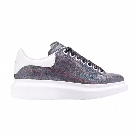 Alexander McQueen Wmns Oversized Sneaker 'Bright Olo Glitter'