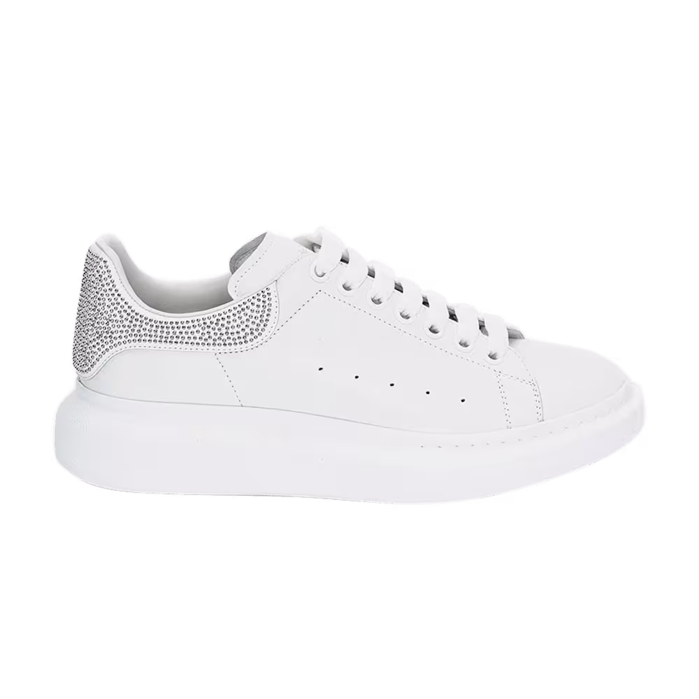 Alexander McQueen Oversized Sneaker White Silver