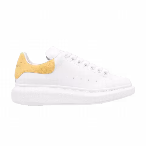 Alexander McQueen Wmns Oversized Sneaker 'White Mimosa'
