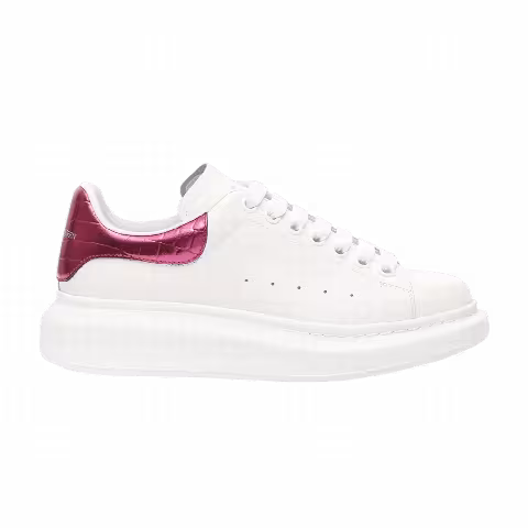 Alexander McQueen Wmns Oversized Sneaker 'White Cocktail Pink'