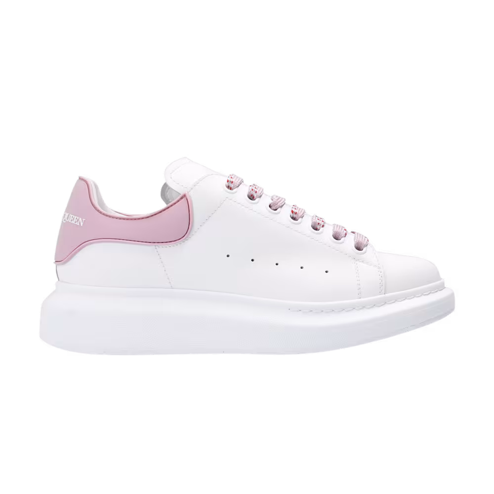 Alexander McQueen Women's Oversized Sneaker White Pink
