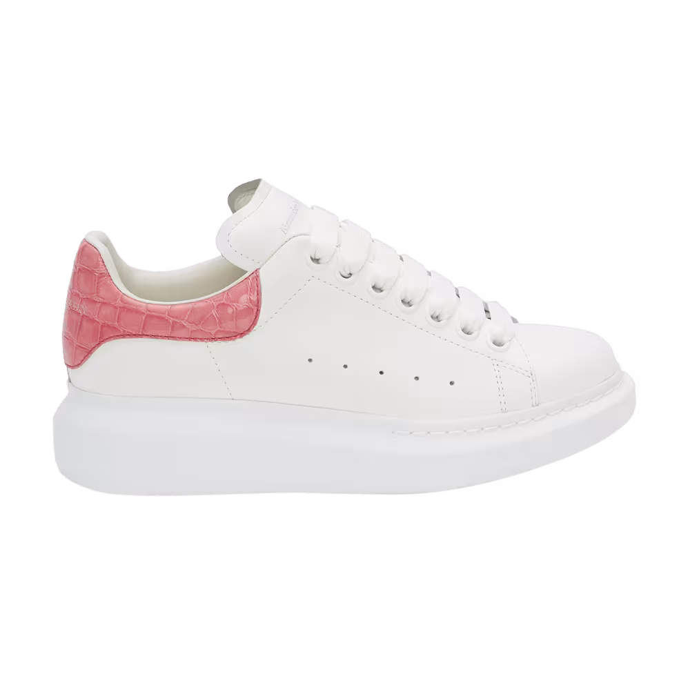 Alexander McQueen Women's Oversized Sneaker White Bloom