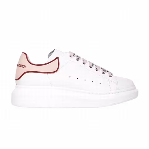 Alexander McQueen Wmns Oversized Sneaker 'White Pink Red'
