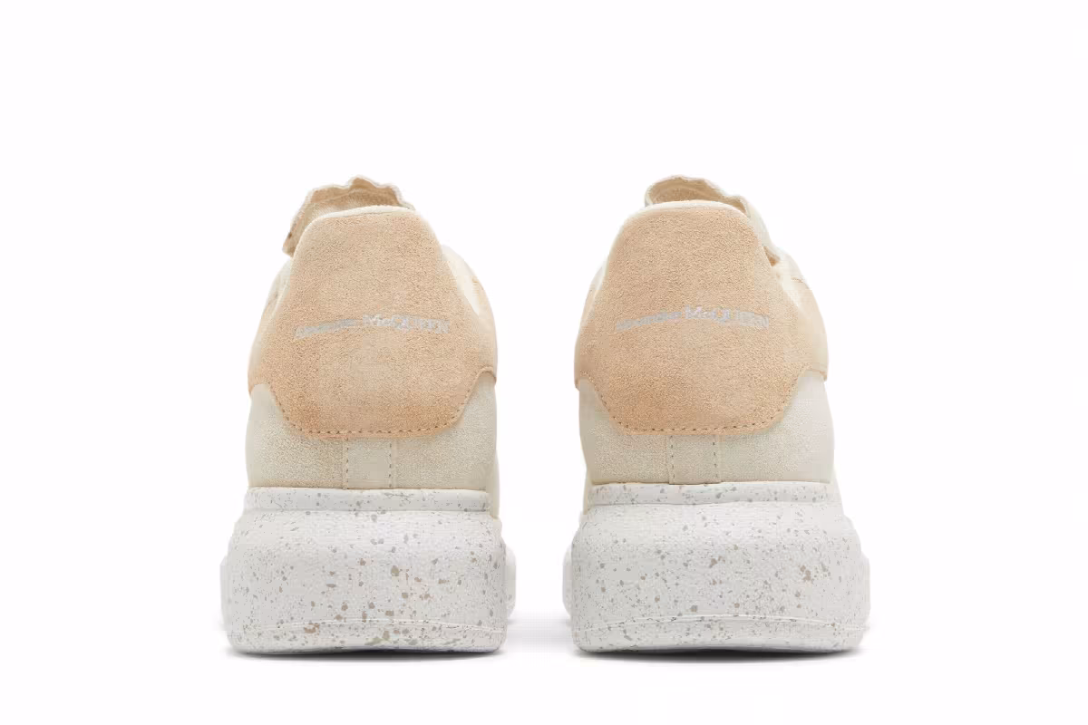 Alexander McQueen Women's Oversized Sneaker Bone, view 7