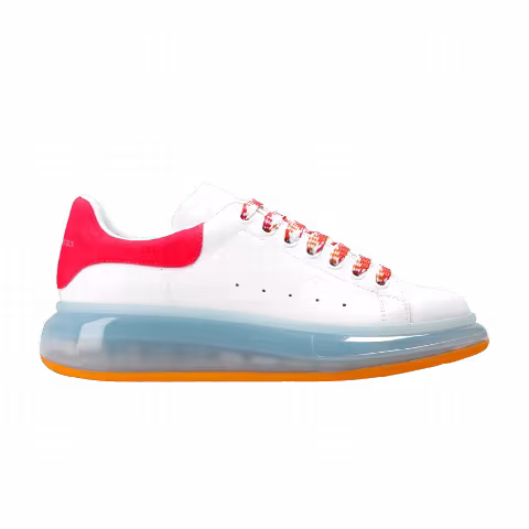 Alexander McQueen Wmns Oversized Sneaker 'White Pink'