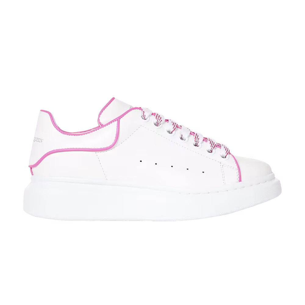 Alexander Mcqueen Women's Oversized Sneakers White Fluo Pink