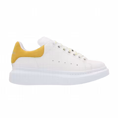 Alexander McQueen Wmns Oversized Sneaker 'White Ochre'