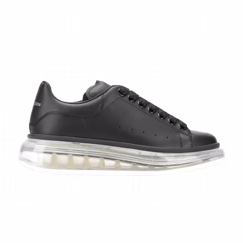 Alexander McQueen Wmns Oversized Sneaker 'Clear Sole - Black White'