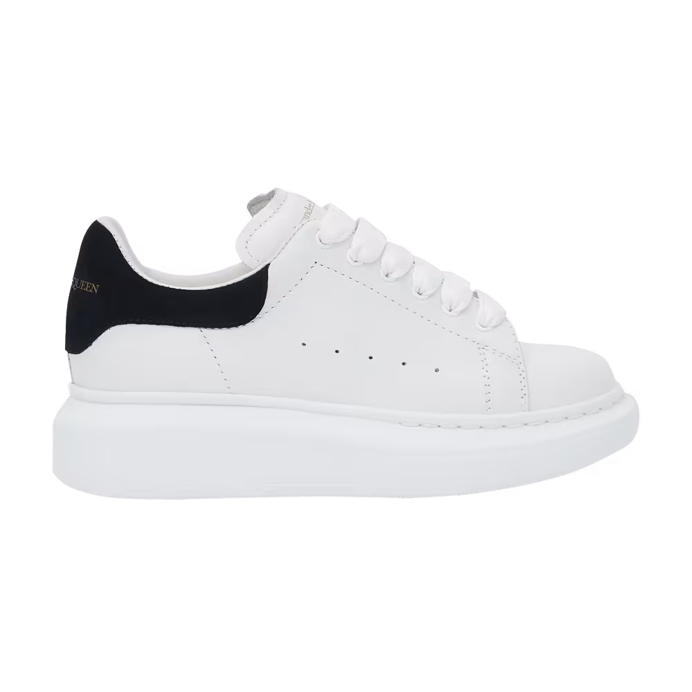 Alexander McQueen Oversized Sneaker Kids White Black