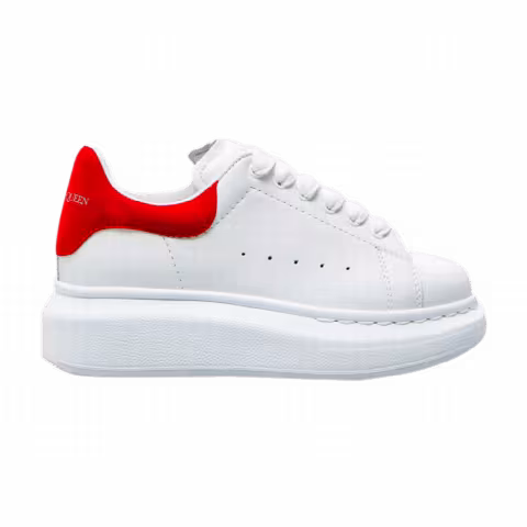 Alexander McQueen Oversized Sneaker Kids 'White Lust Red'