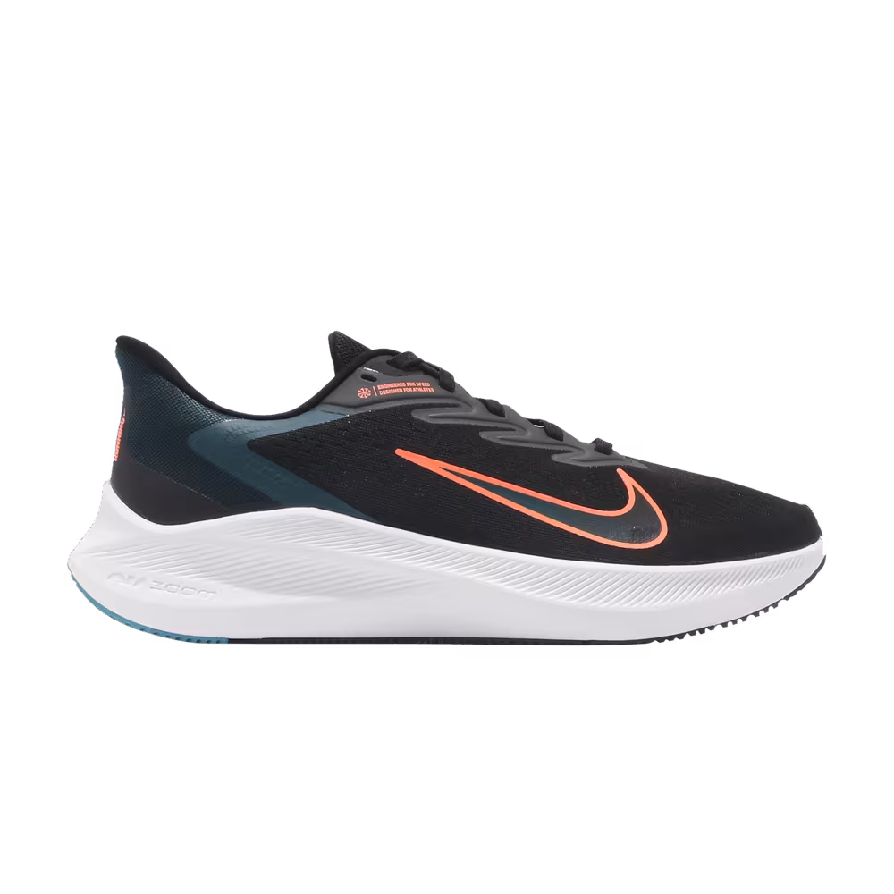 Nike Air Zoom Winflo 7 Black Atomic Orange