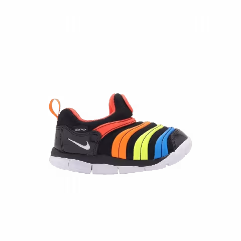 Nike Dynamo Free TD 'Black White Brght Crimson'
