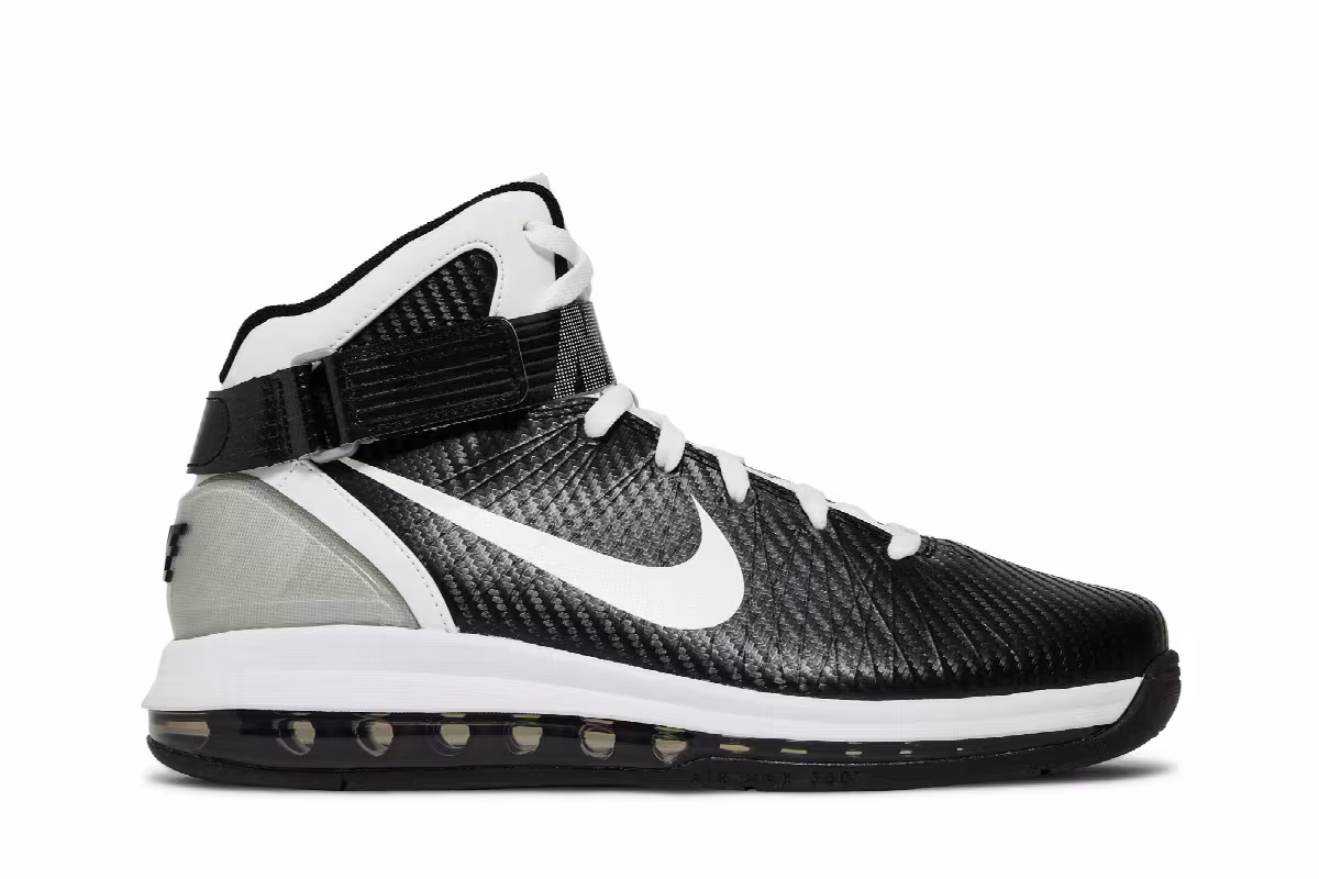 Nike Hyperdunk 2010 TB Black White, view 2