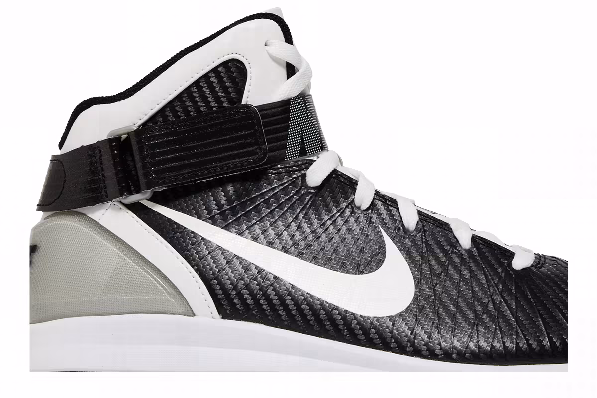 Nike Hyperdunk 2010 TB Black White, view 3