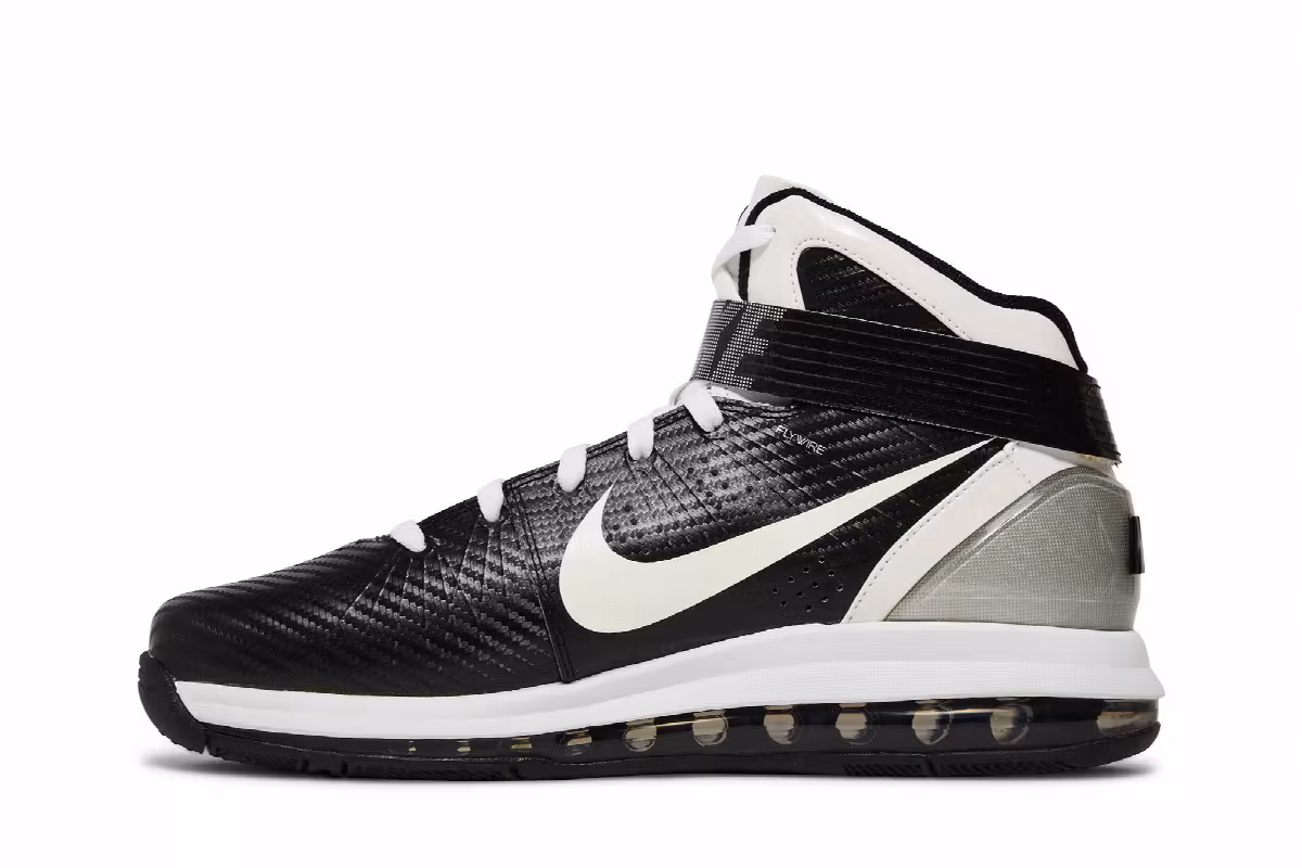 Nike Hyperdunk 2010 TB Black White, view 4