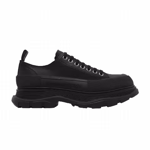 Alexander McQueen Tread Slick Lace Up 'Black'
