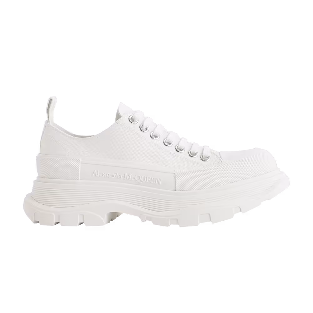 Alexander McQueen Women's Tread Slick Lace Up White