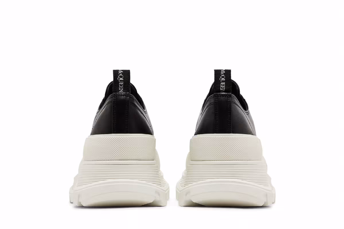 Alexander McQueen Tread Slick Black White, view 7