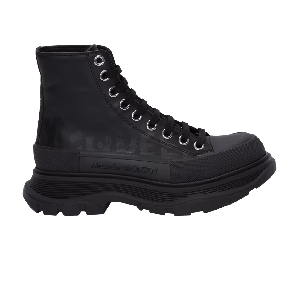 Alexander McQueen Women's Tread Slick Boots Black