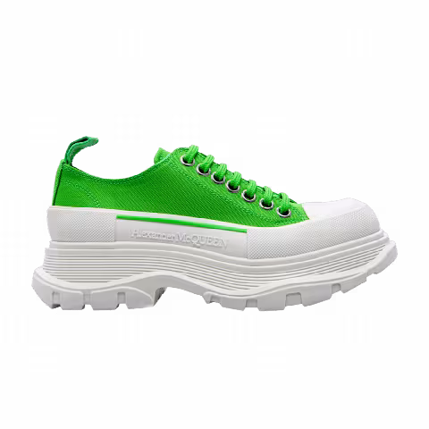 Alexander McQueen Wmns Tread Slick Lace Up 'Green'