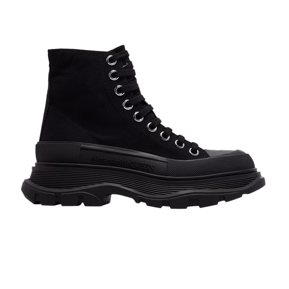 Alexander McQueen Women's Tread Slick Boot Black