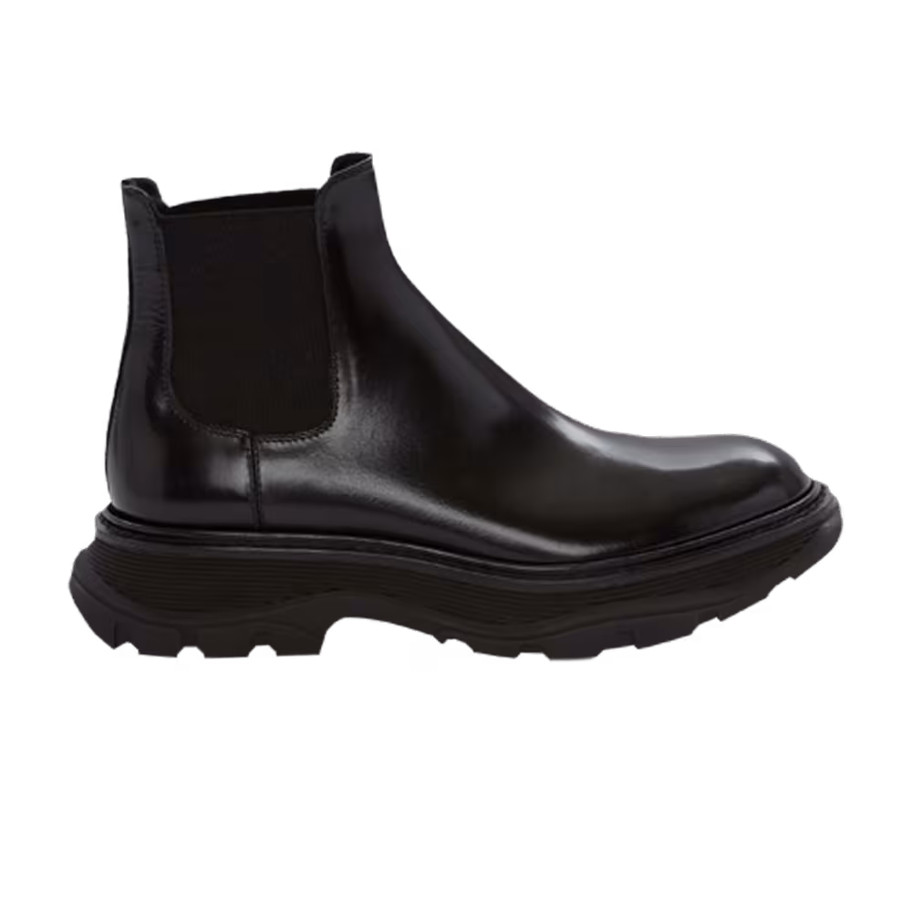 Alexander McQueen Tread Chelsea Boot Black