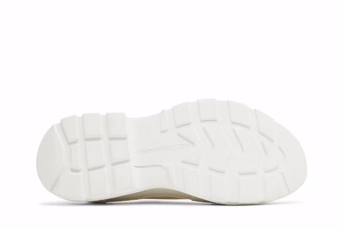 Alexander McQueen Tread Slick Lace Up White, view 5