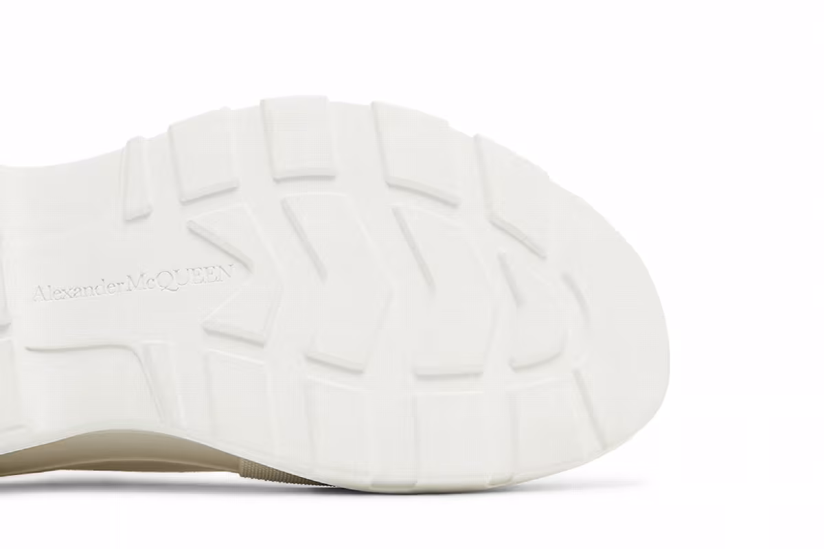 Alexander McQueen Tread Slick Lace Up White, view 6