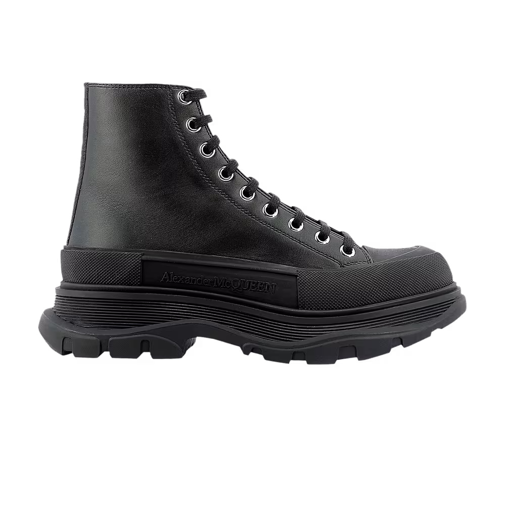 Alexander McQueen Tread Slick Boots Black
