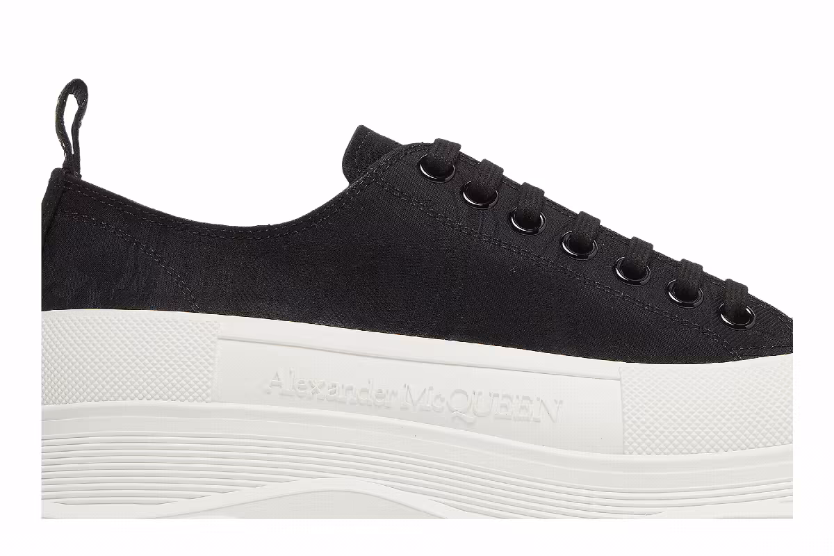 Alexander McQueen Tread Slick Black Off White, view 3