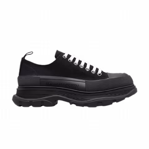 Alexander McQueen Tread Slick Lace Up 'Black'