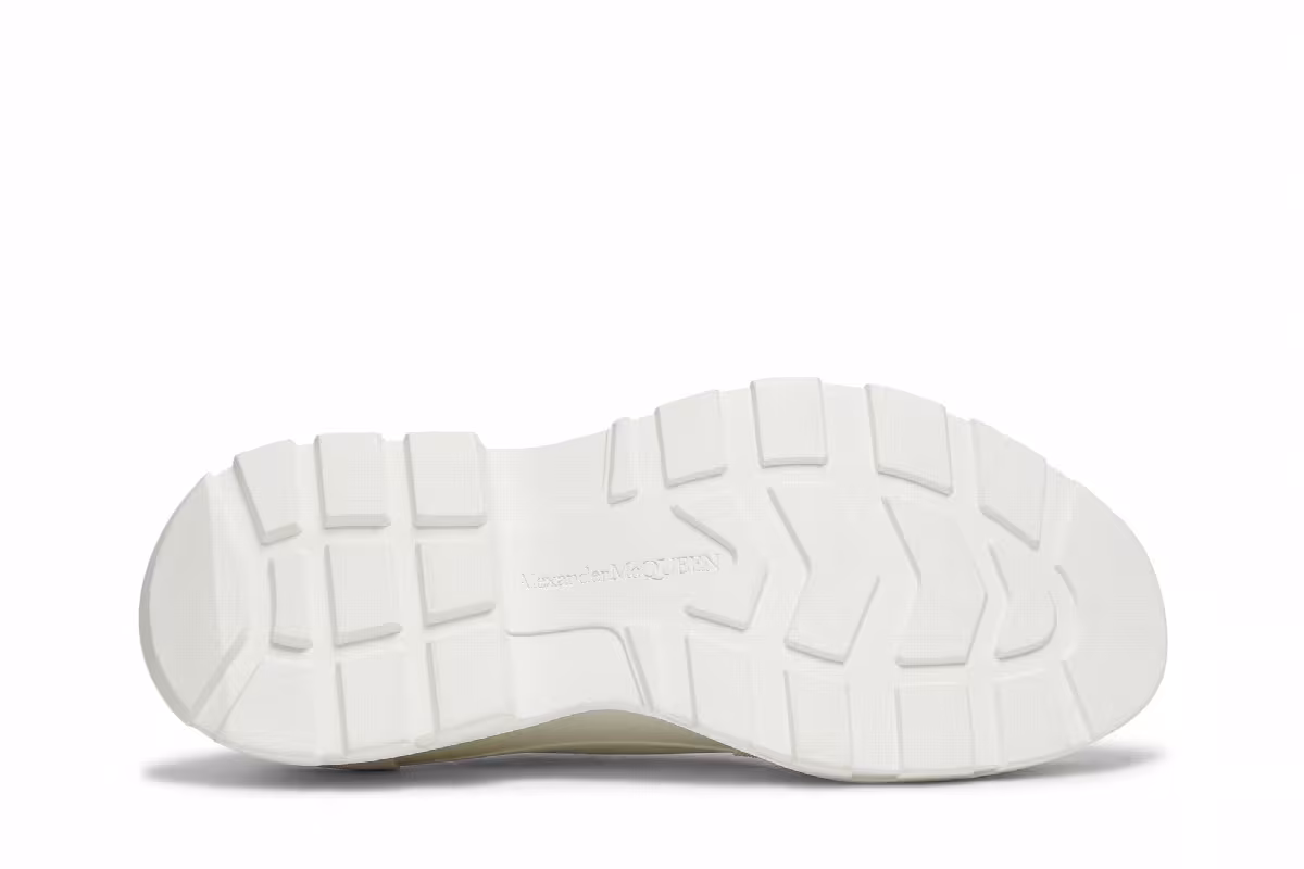 Alexander McQueen Tread Slick Lace Up White, view 5