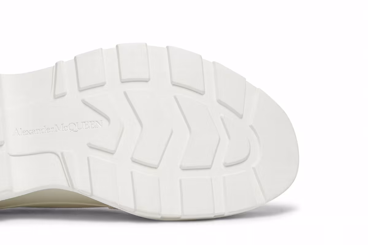Alexander McQueen Tread Slick Lace Up White, view 6