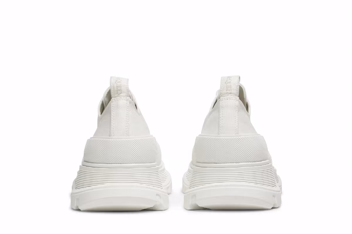 Alexander McQueen Tread Slick Lace Up White, view 7
